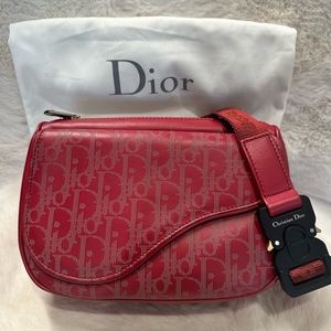 Dior brand new world tour saddle belt bag